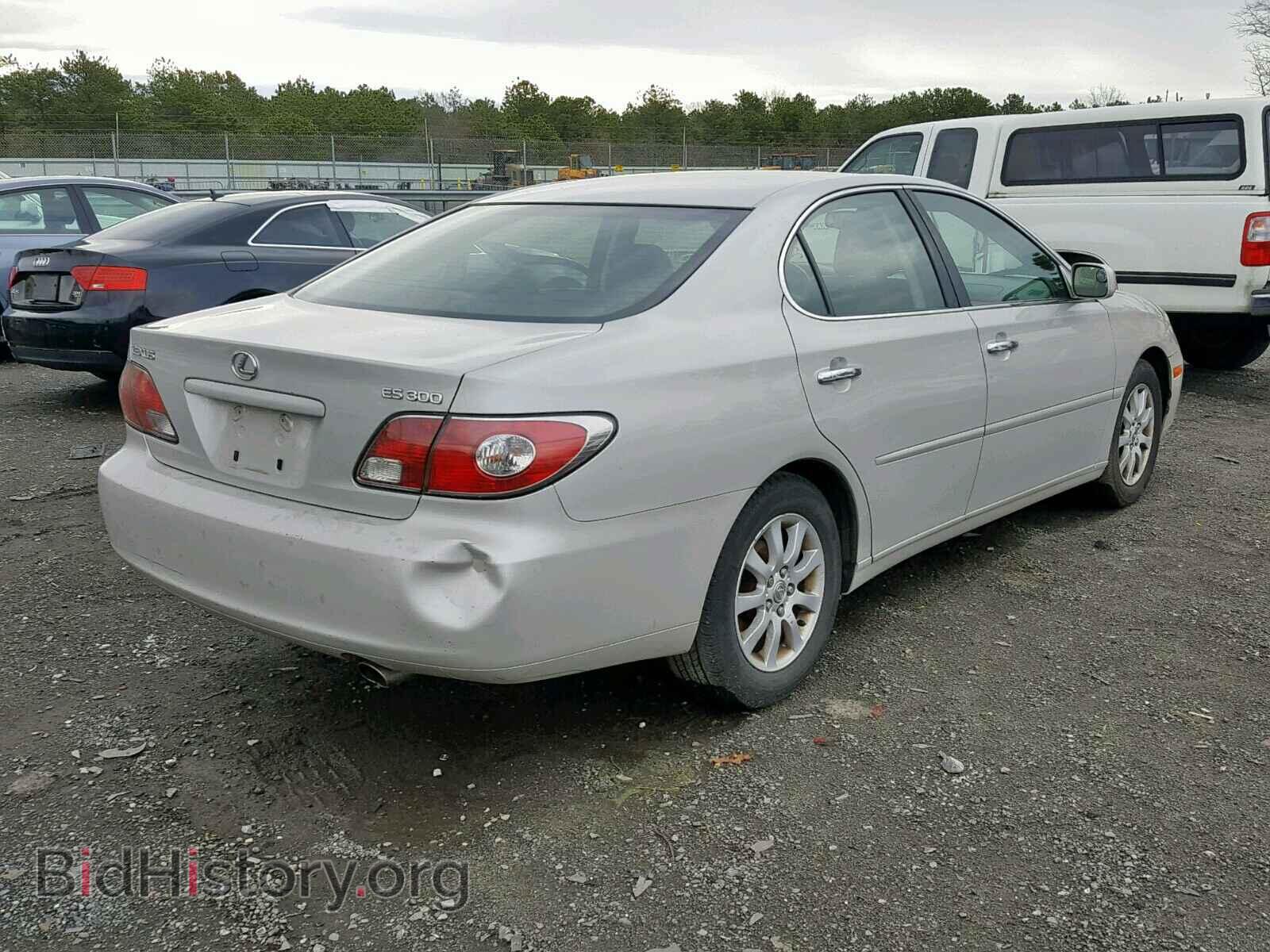 2003 LEXUS ES300 - VIN: JTHBF30G035040591 - Фото 4