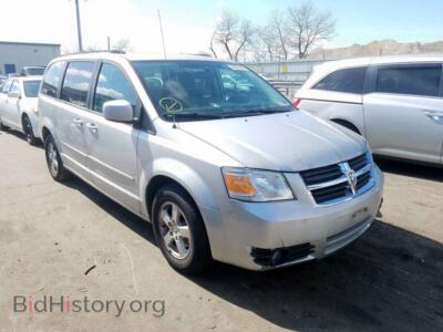 2010 Dodge CARAVAN Grand Cara, серебристый — VIN 2D4RN5D1XAR417385, Copart