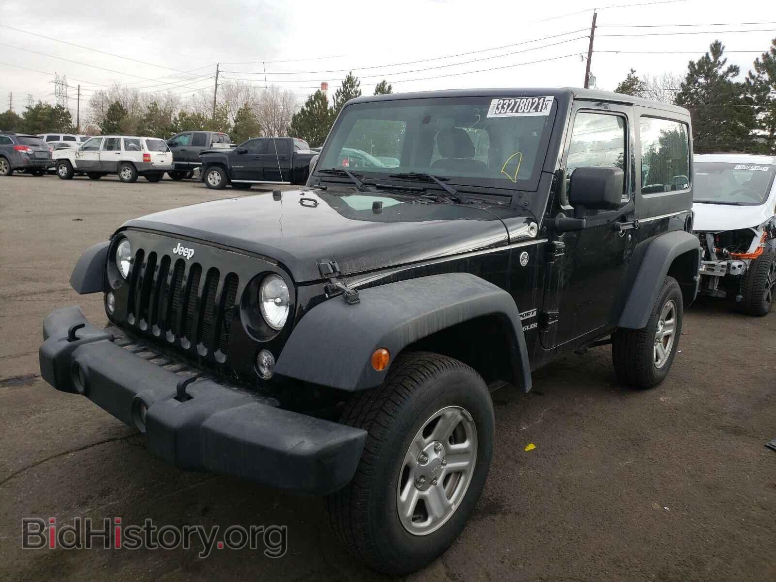 2017 JEEP WRANGLER - VIN: 1C4AJWAGXHL754002 - Фото 2