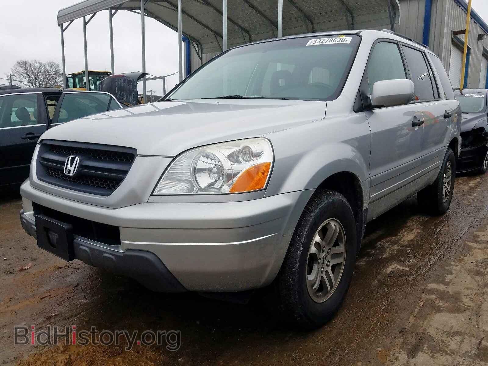 2005 HONDA PILOT - VIN: 5FNYF18505B024654 - Фото 2
