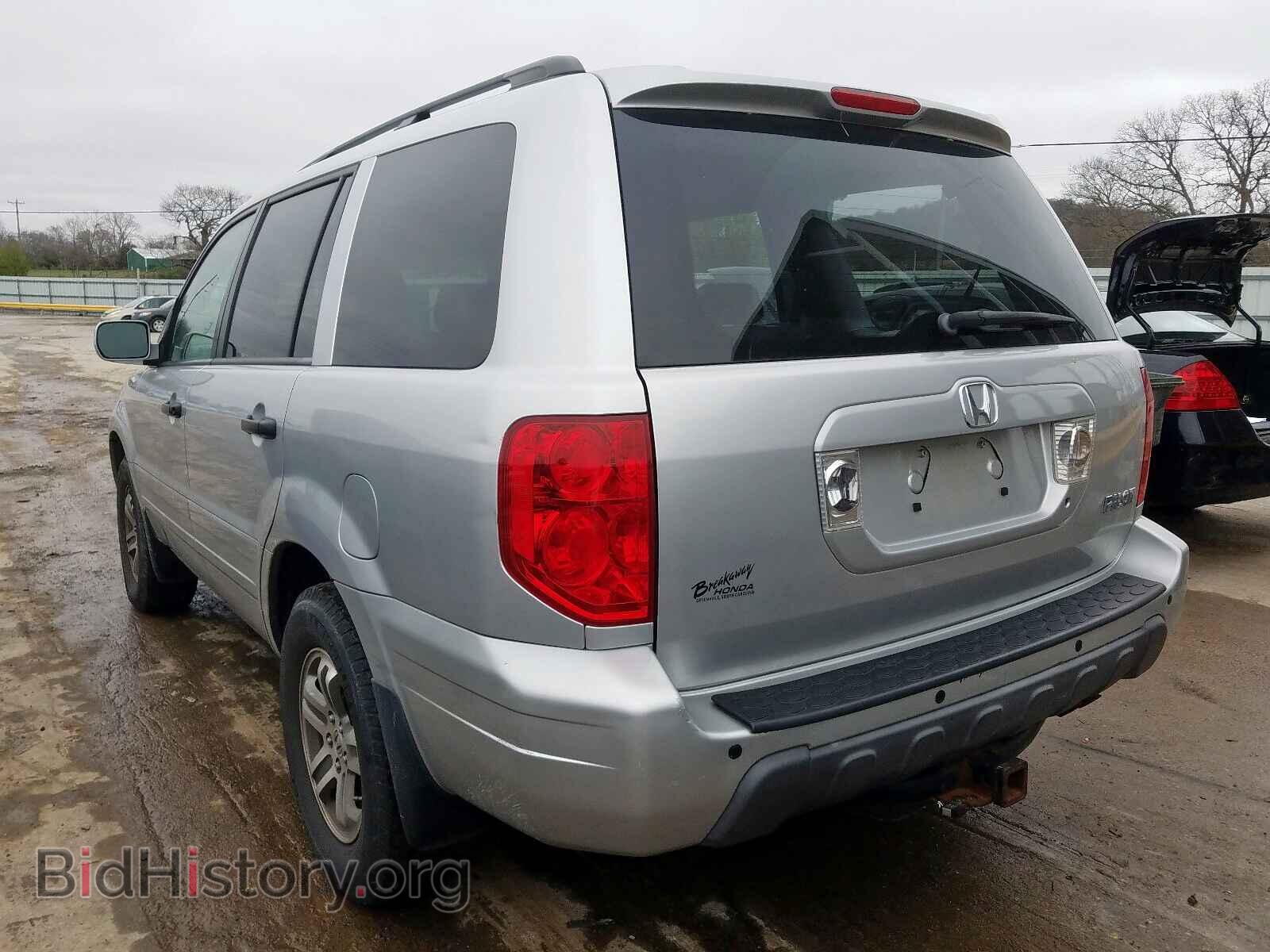 2005 HONDA PILOT - VIN: 5FNYF18505B024654 - Фото 3