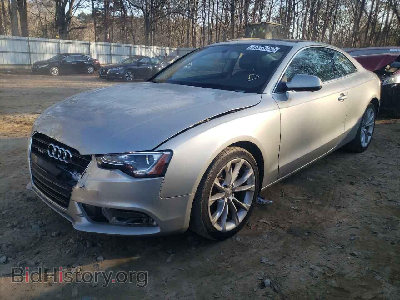 2013 AUDI A5 - VIN: WAUCFAFR0DA060283 - Фото 2