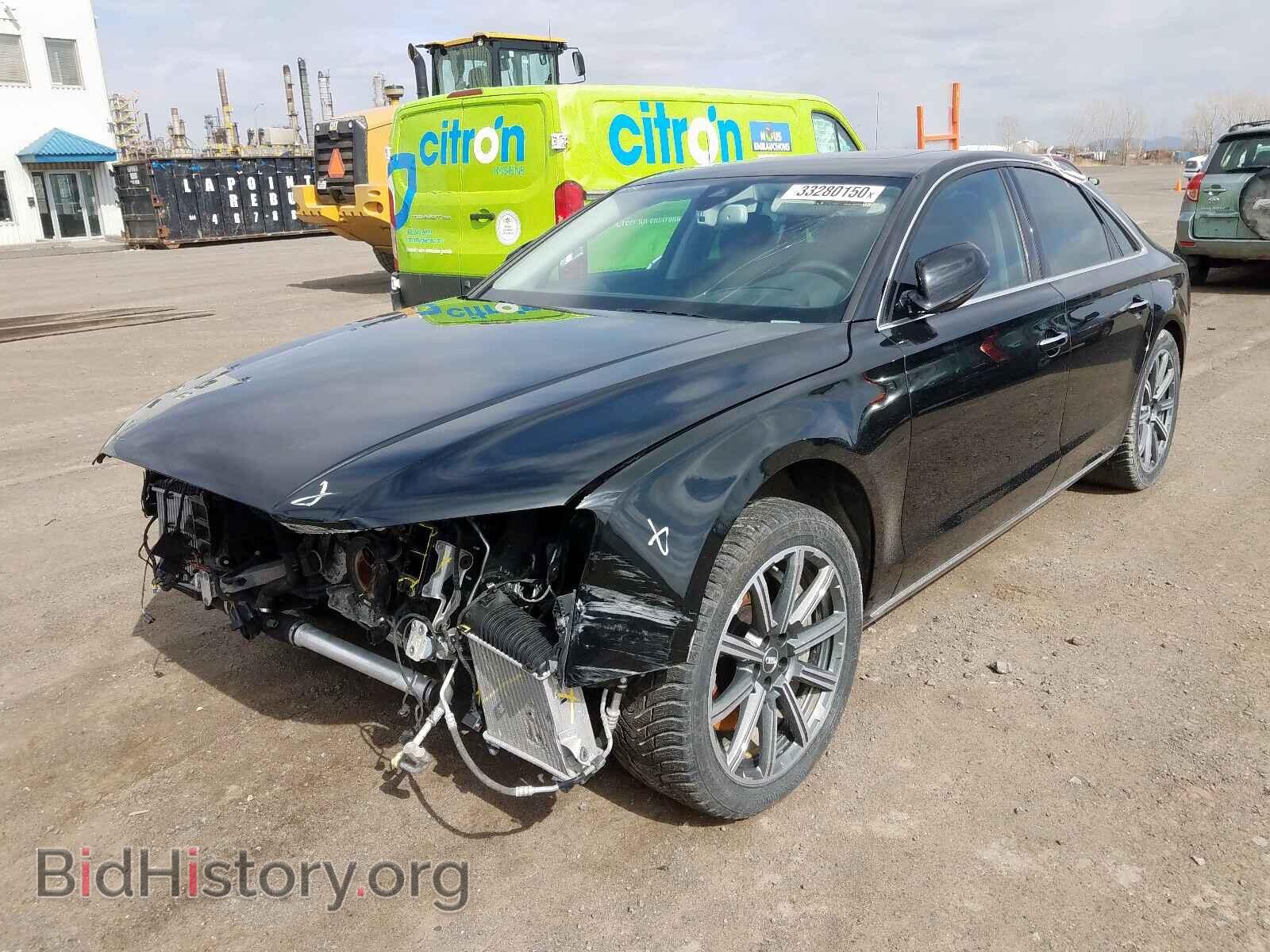 2016 AUDI A8 - VIN: WAUJRAFD8GN003202 - Фото 2