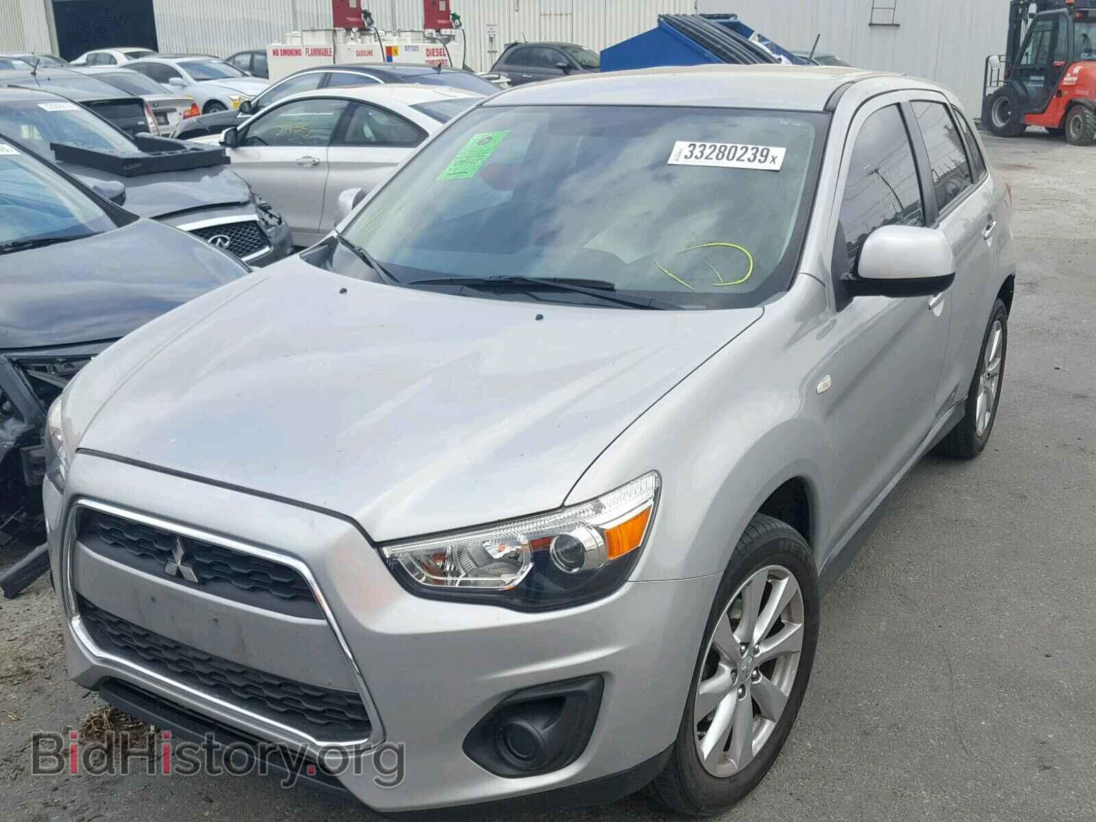 2015 MITSUBISHI OUTLANDER - VIN: 4A4AP3AU6FE062011 - Фото 2