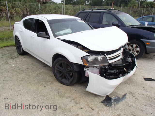 Photo 1C3CDZAB8EN184012 - DODGE AVENGER 2014