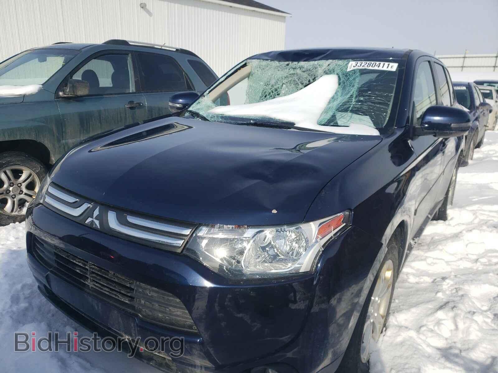 2014 MITSUBISHI OUTLANDER - VIN: JA4AZ3A38EZ014522 - Фото 2