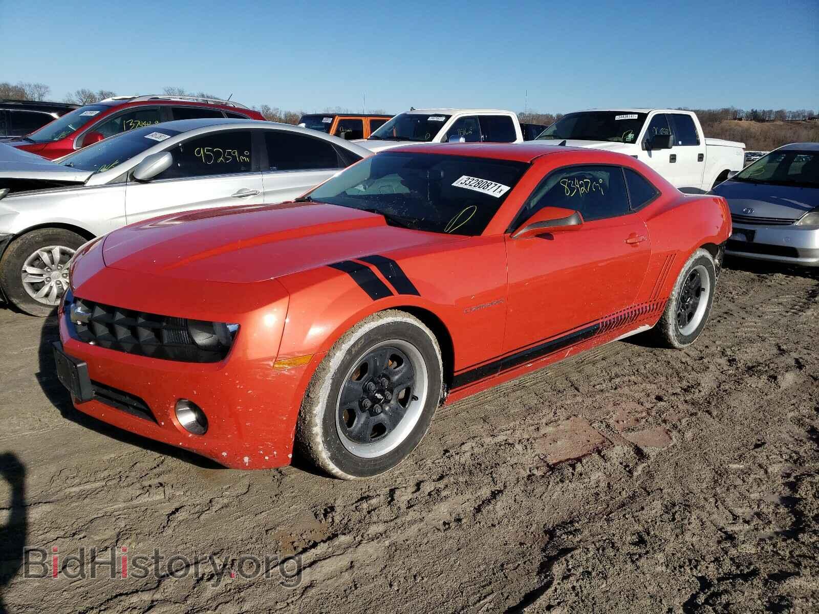 2011 CHEVROLET CAMARO - VIN: 2G1FE1ED2B9206273 - Фото 2