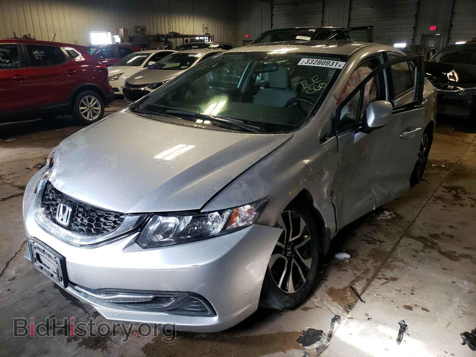 2013 HONDA CIVIC - VIN: 19XFB2F86DE072265 - Фото 2