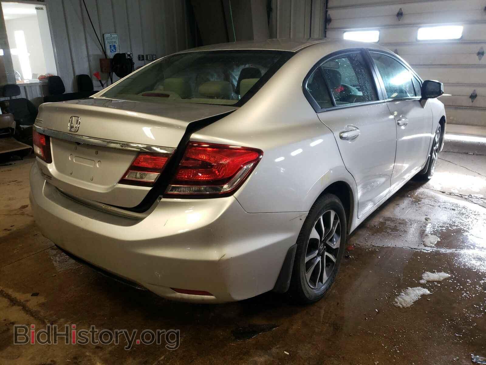 2013 HONDA CIVIC - VIN: 19XFB2F86DE072265 - Фото 4