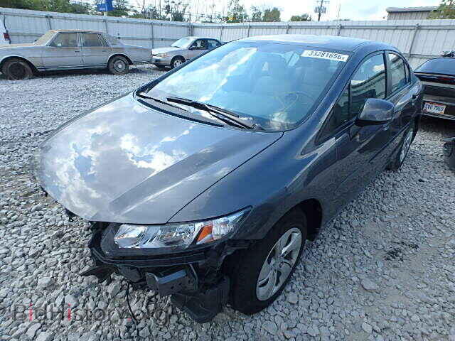 2013 HONDA CIVIC - VIN: 19XFB2F56DE063054 - Фото 2