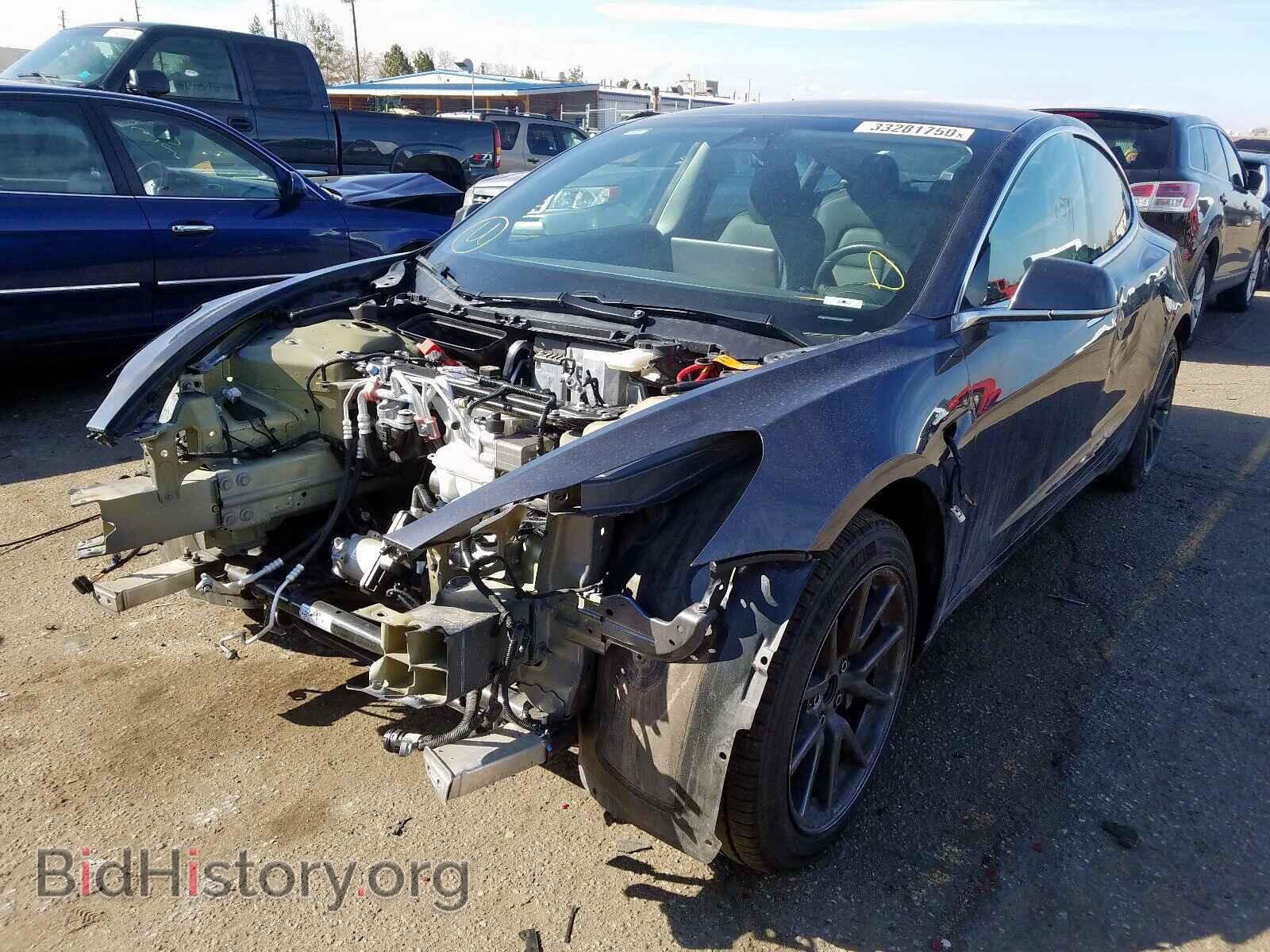 2019 TESLA MODEL 3 - VIN: 5YJ3E1EB2KF205466 - Фото 2