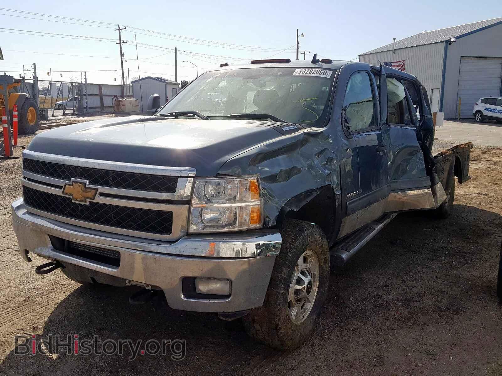 2011 CHEVROLET SILVERADO - VIN: 1GC1KXE87BF263687 - Фото 2