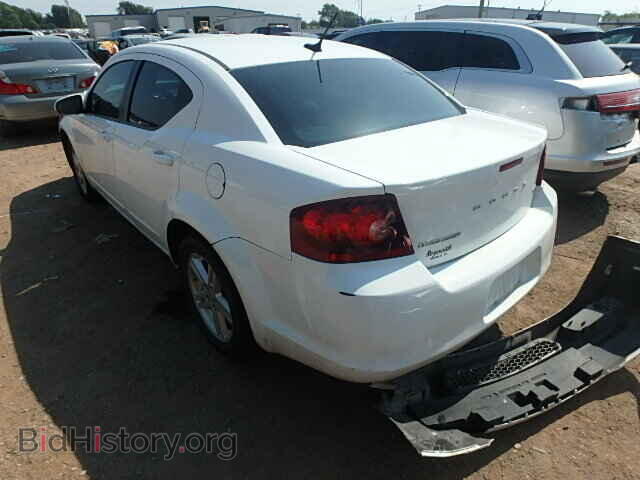 2012 DODGE AVENGER - VIN: 1C3CDZCB4CN206615 - Фото 3