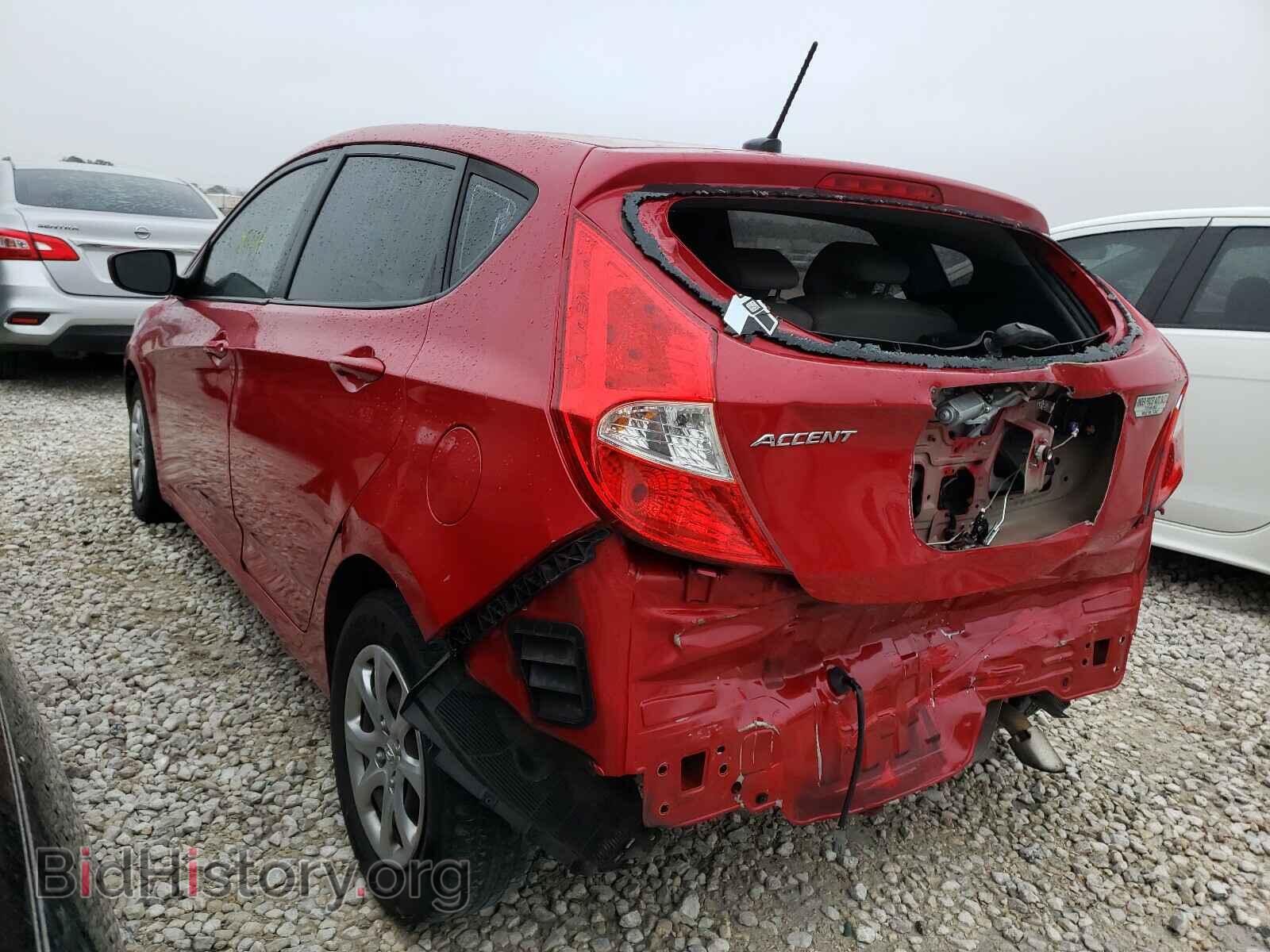 2012 HYUNDAI ACCENT - VIN: KMHCT5AE5CU024136 - Фото 3