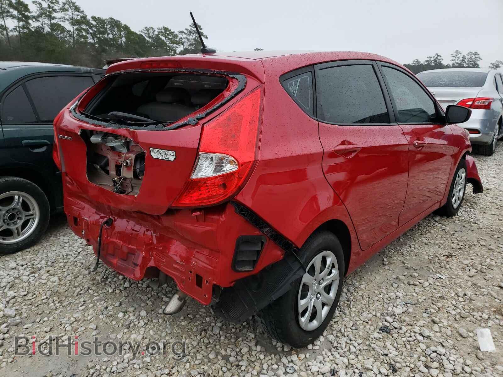 2012 HYUNDAI ACCENT - VIN: KMHCT5AE5CU024136 - Фото 4