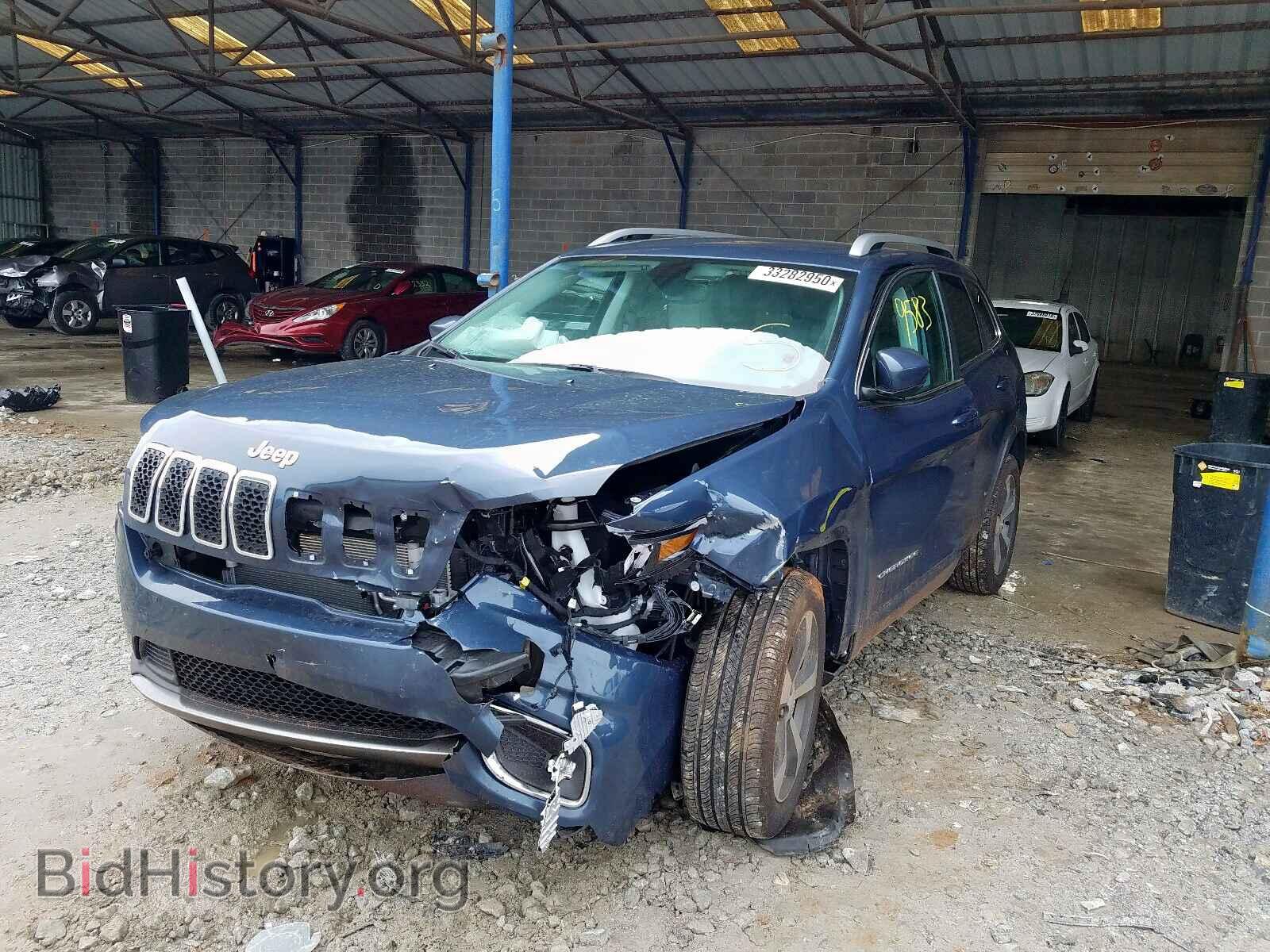 2019 JEEP CHEROKEE - VIN: 1C4PJLDB3KD444557 - Фото 2