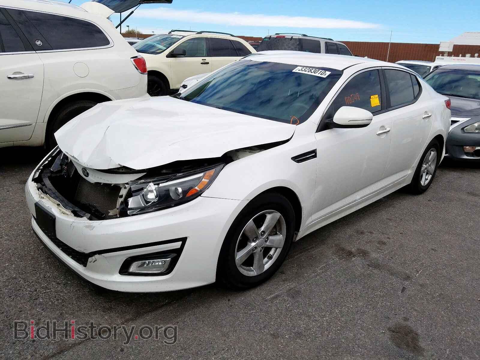 2015 KIA OPTIMA - VIN: KNAGM4A7XF5563023 - Photo 2