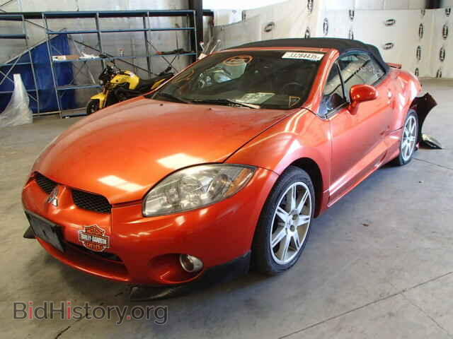 2007 MITSUBISHI ECLIPSE - VIN: 4A3AL35T57E001672 - Фото 2