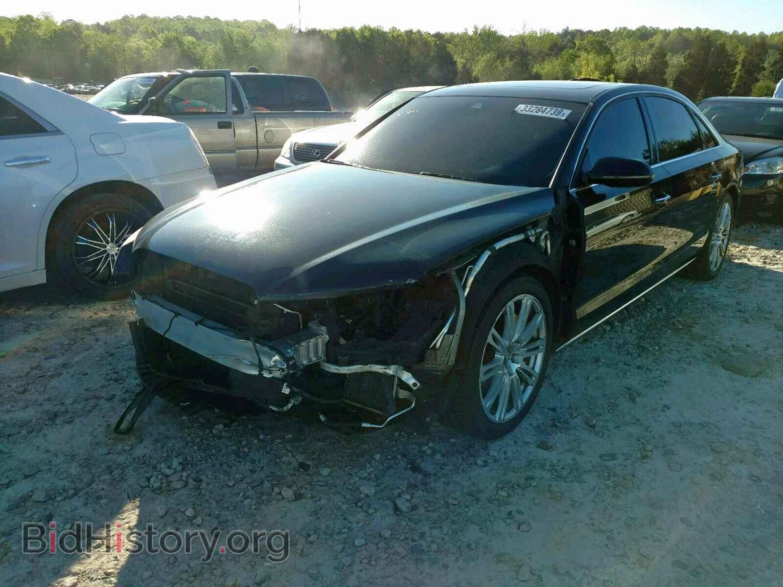2013 AUDI A8 - VIN: WAURGAFD9DN001110 - Photo 2