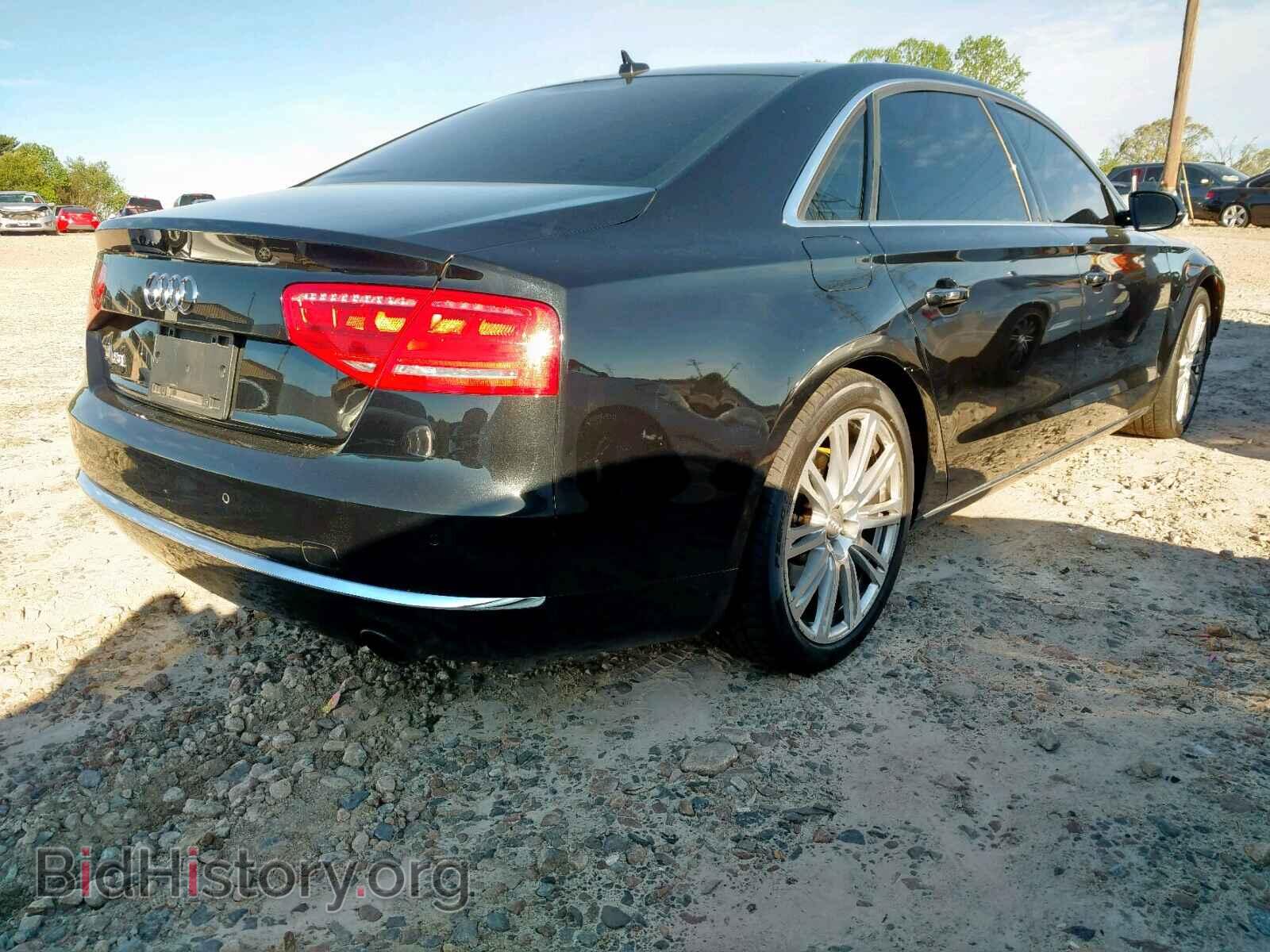2013 AUDI A8 - VIN: WAURGAFD9DN001110 - Photo 4