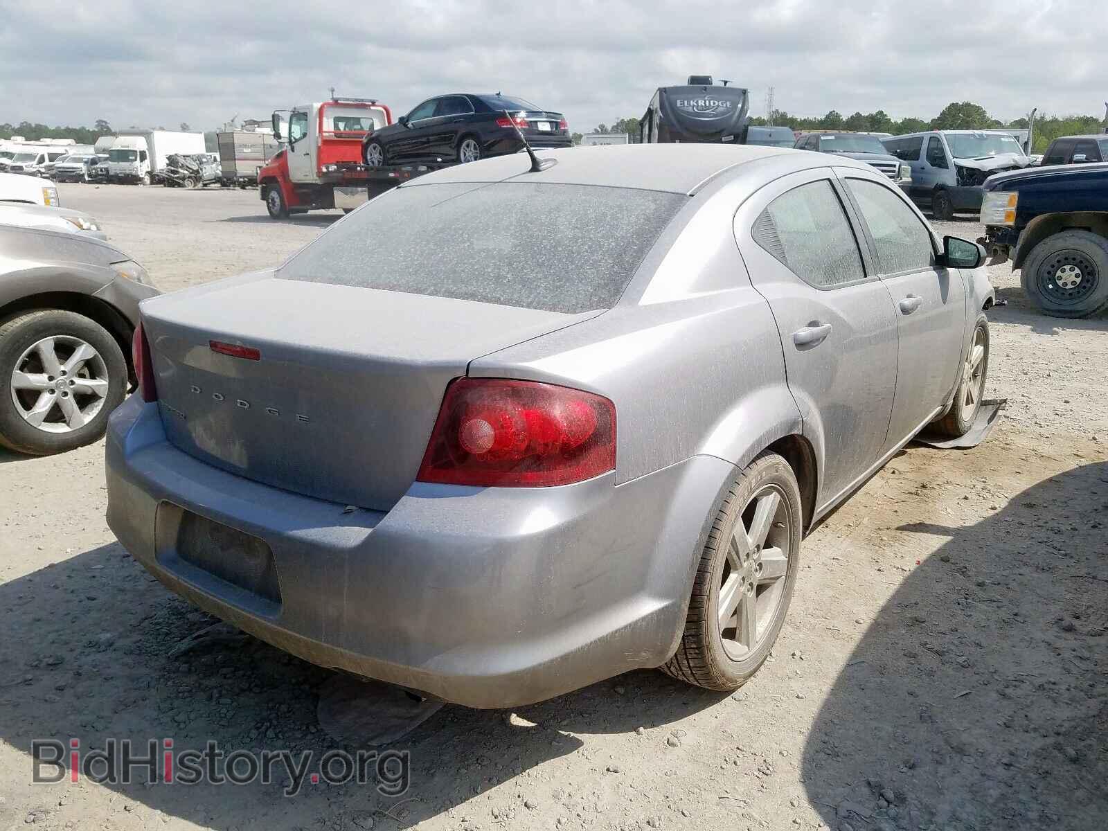 2013 DODGE AVENGER - VIN: 1C3CDZAB9DN612894 - Фото 4