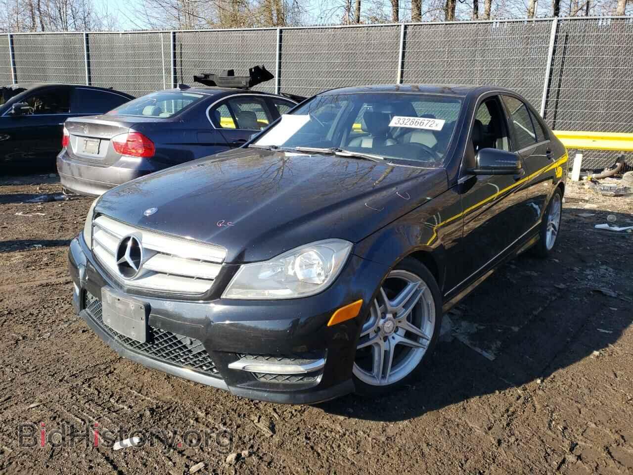 2012 MERCEDES-BENZ C-CLASS - VIN: WDDGF8BB3CR224864 - Фото 2