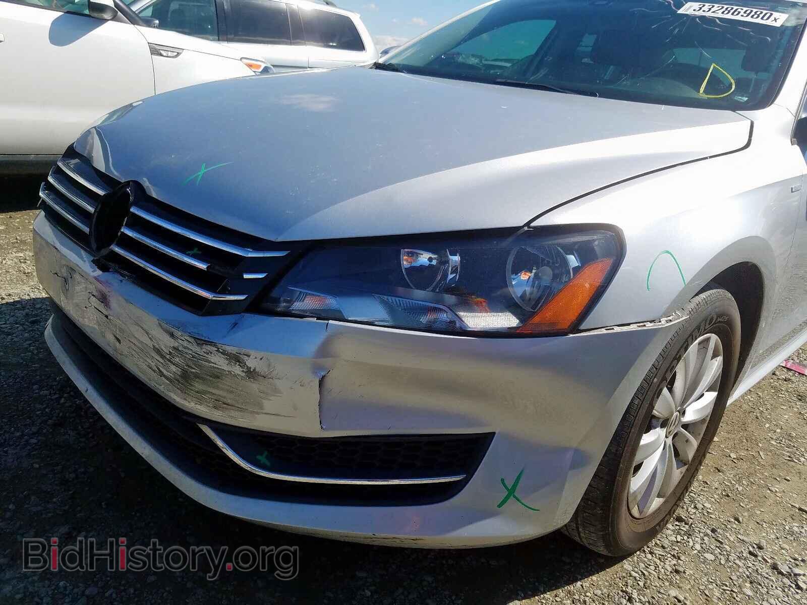 2014 VOLKSWAGEN PASSAT - VIN: 1VWAT7A37EC070045 - Фото 9