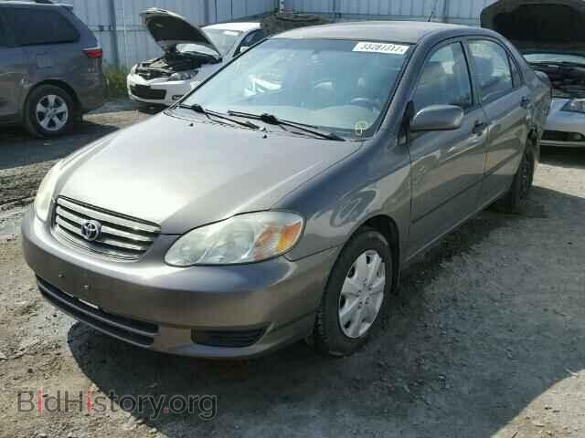 2003 TOYOTA COROLLA - VIN: 2T1BR32E43C712742 - Фото 2
