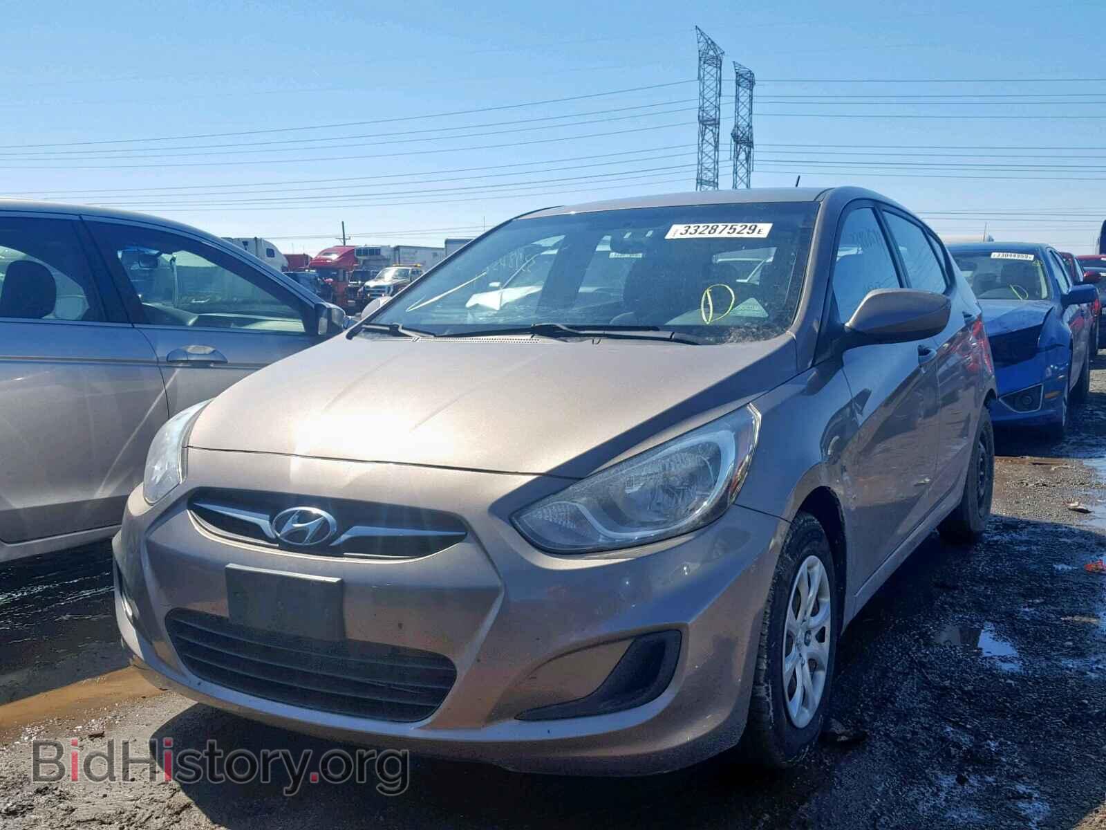 2012 HYUNDAI ACCENT - VIN: KMHCT5AE6CU016188 - Фото 2