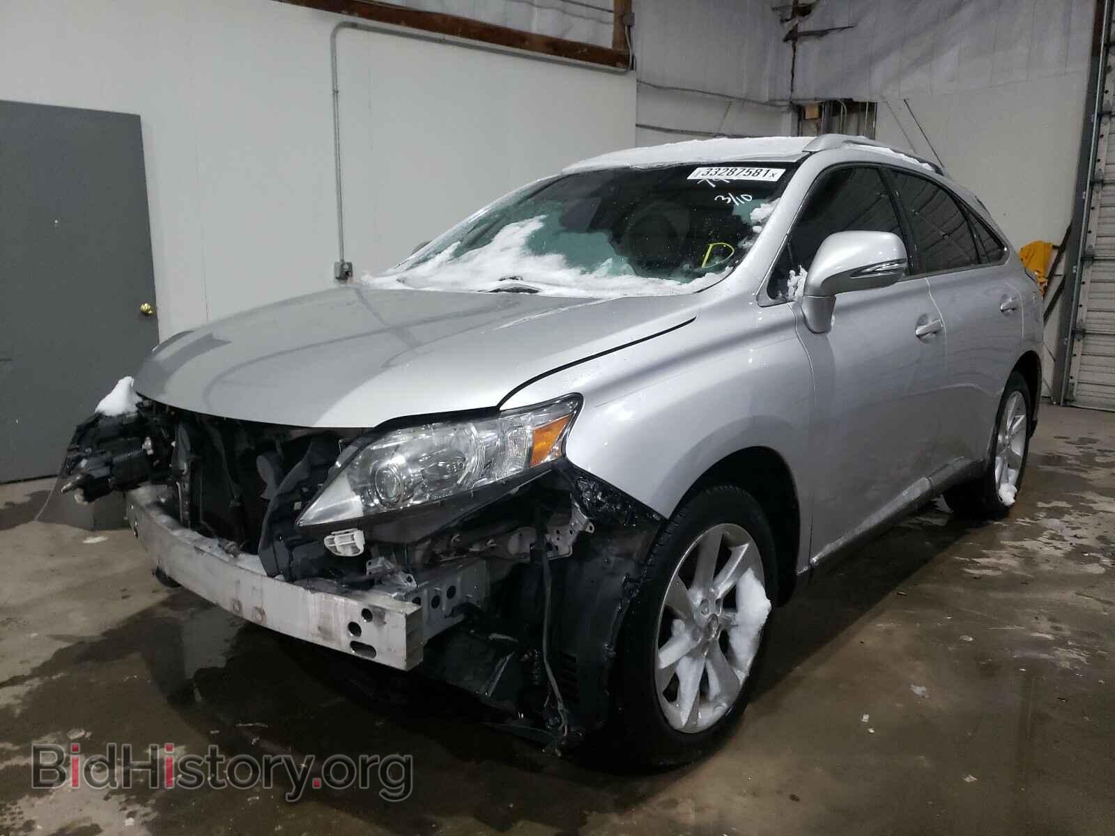 2012 LEXUS RX350 - VIN: 2T2ZK1BA2CC077939 - Фото 2