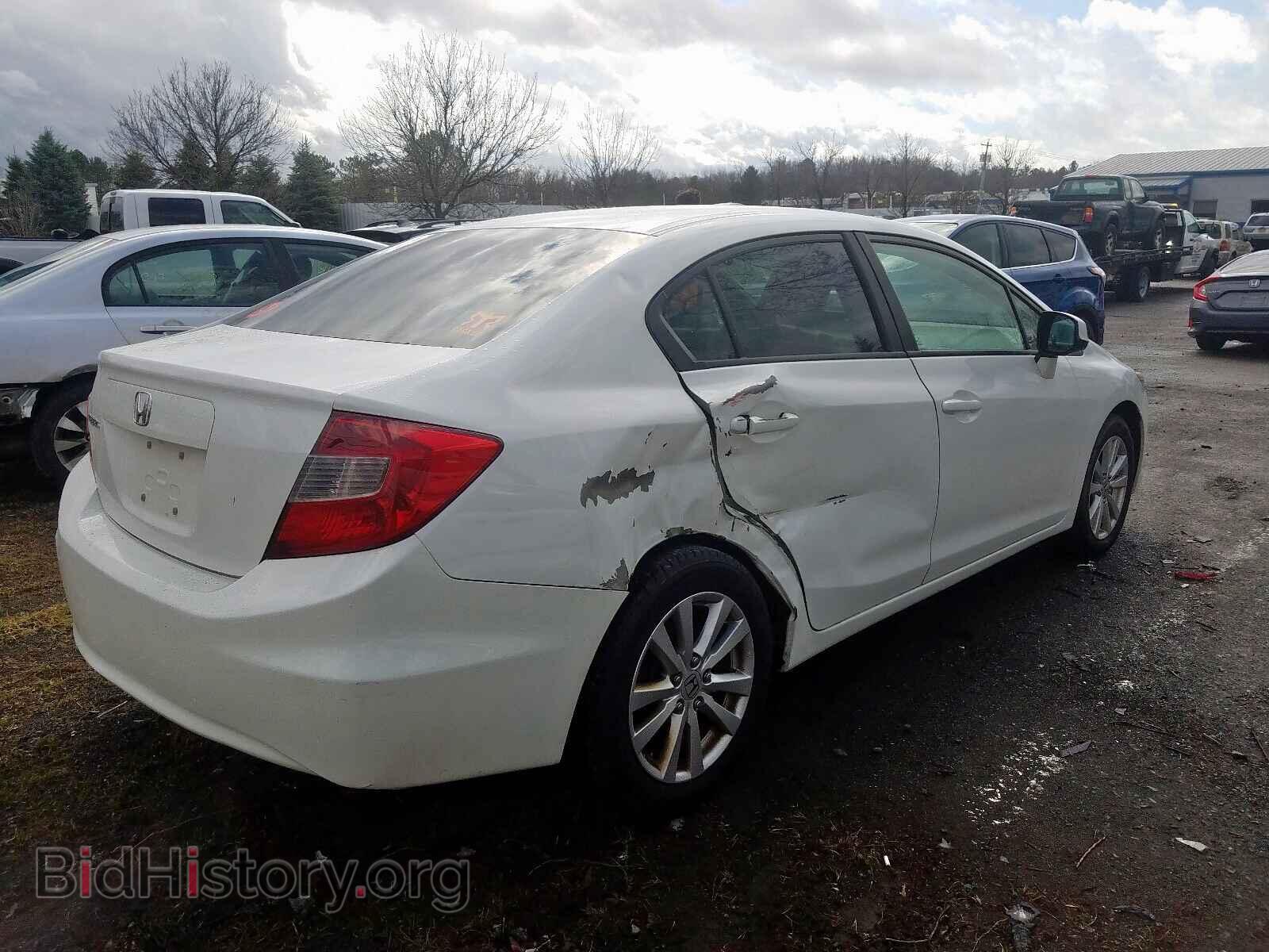 2012 HONDA CIVIC - VIN: 2HGFB2F8XCH553558 - Фото 4