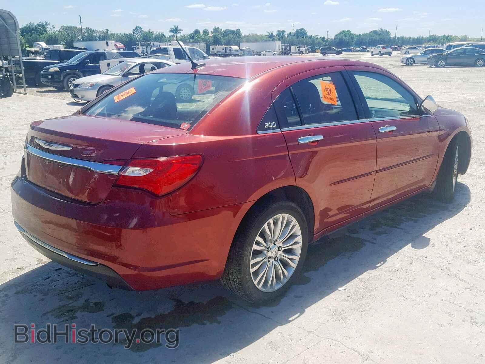 2012 CHRYSLER 200 - VIN: 1C3CCBCB7CN190968 - Фото 4