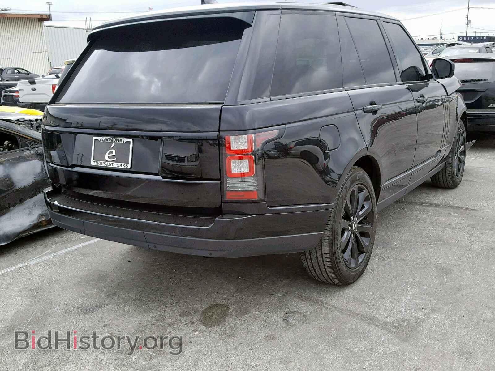 2017 LAND ROVER RANGE ROVE - VIN: SALGR2FV4HA354749 - Фото 4