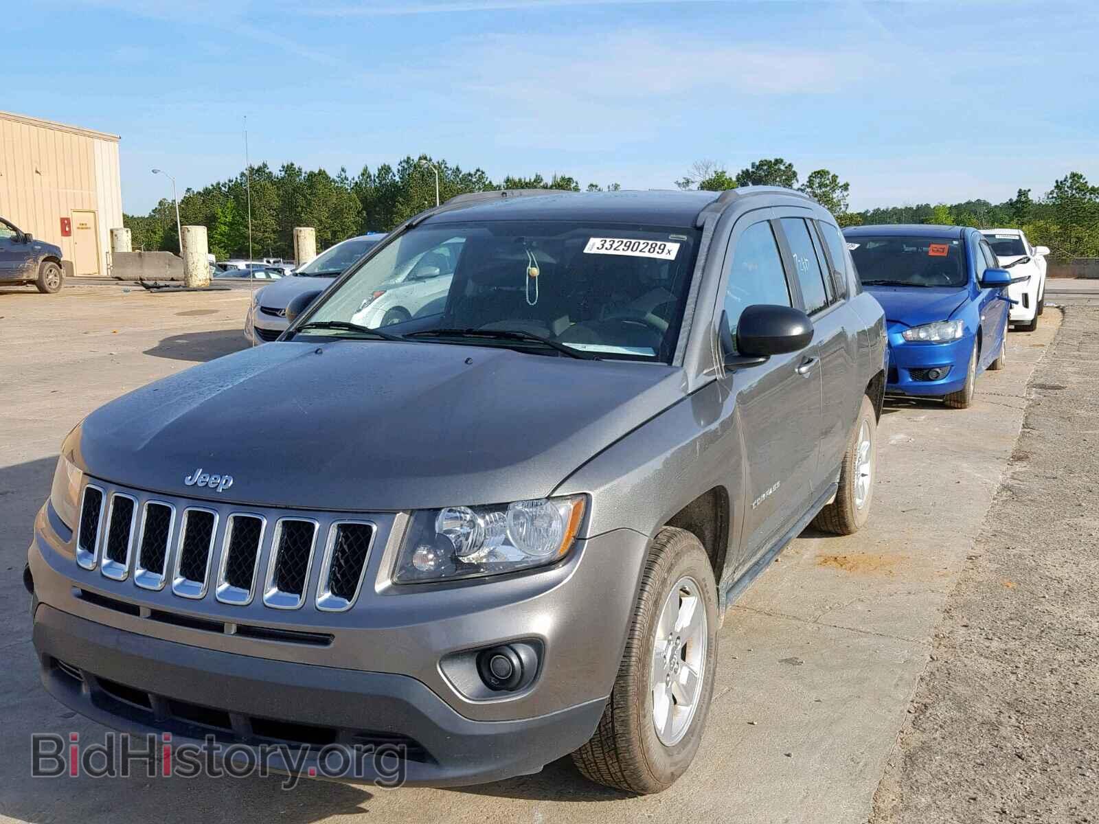 2014 JEEP COMPASS SP - VIN: 1C4NJCBA8ED504337 - Фото 2