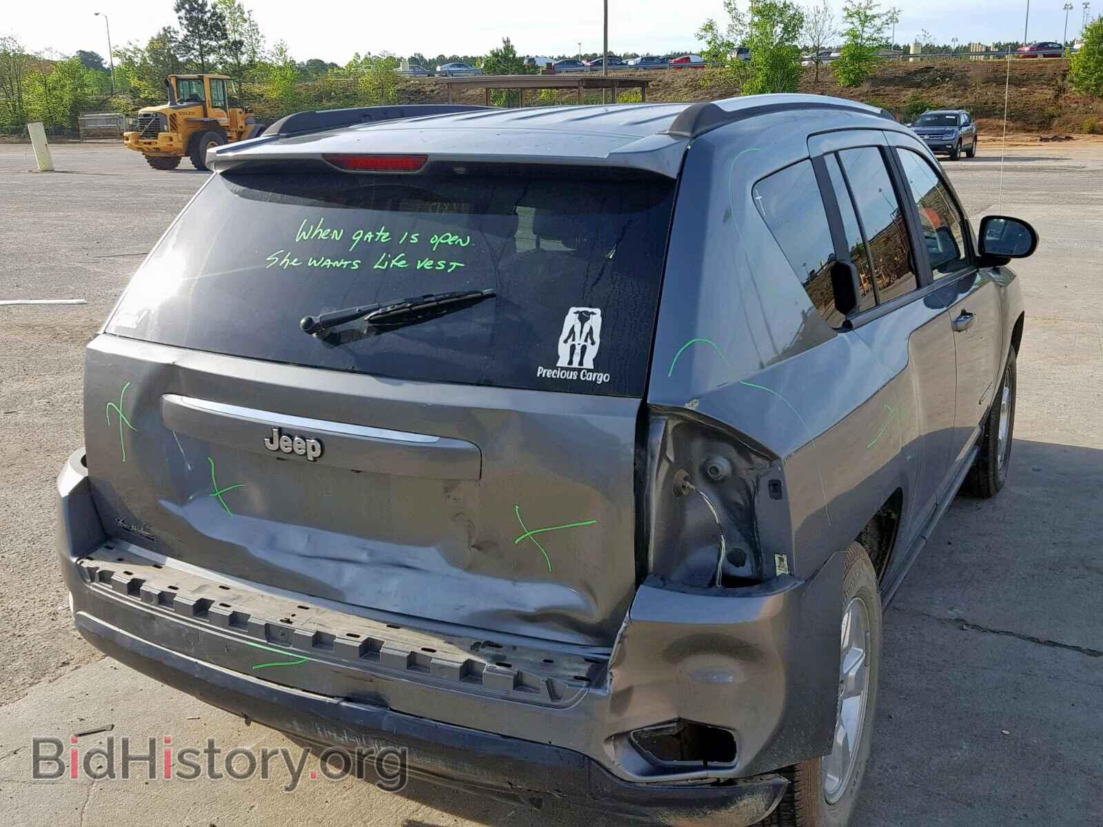 2014 JEEP COMPASS SP - VIN: 1C4NJCBA8ED504337 - Фото 4