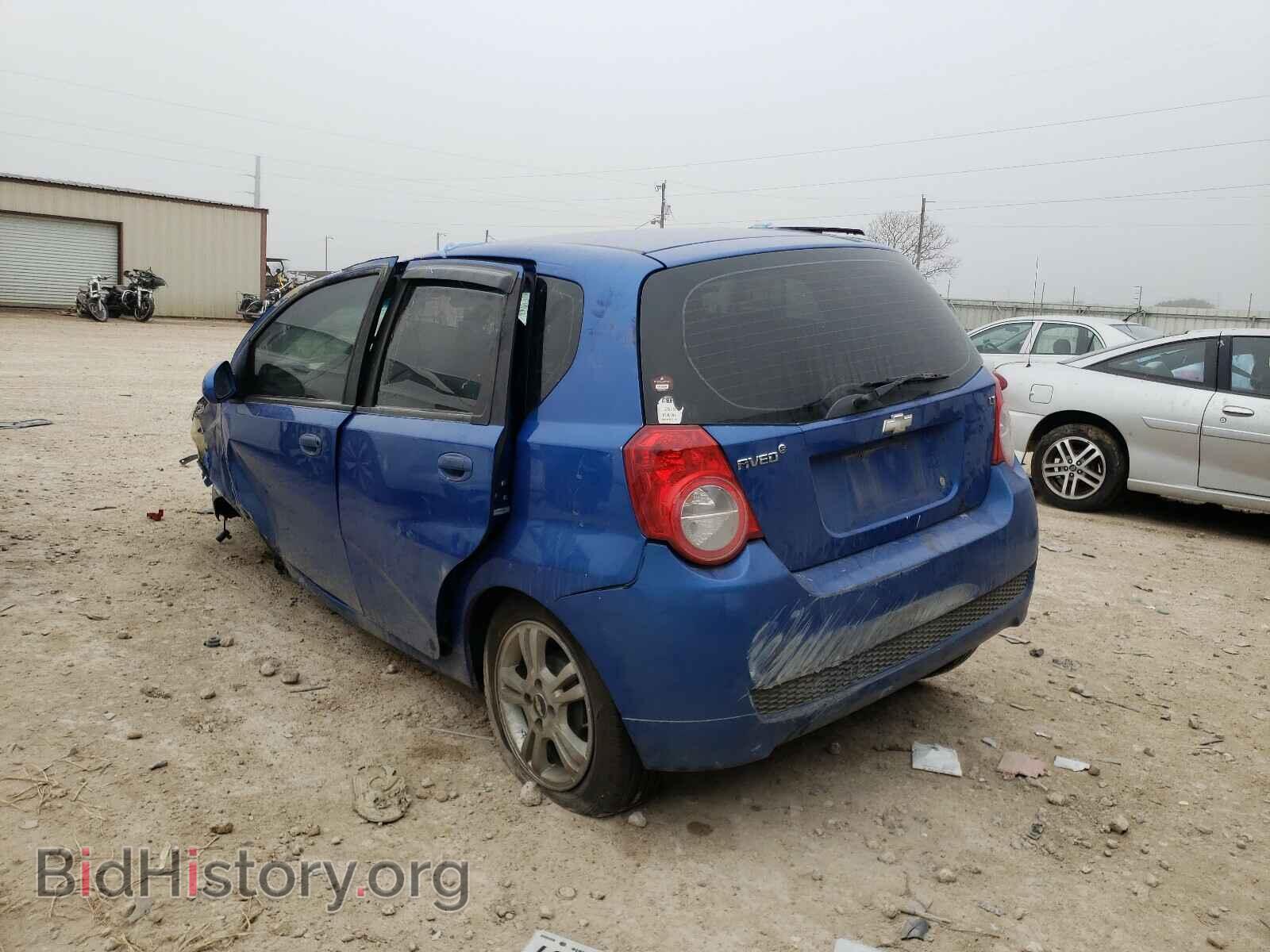 2009 CHEVROLET AVEO - VIN: KL1TD66E19B658040 - Фото 3
