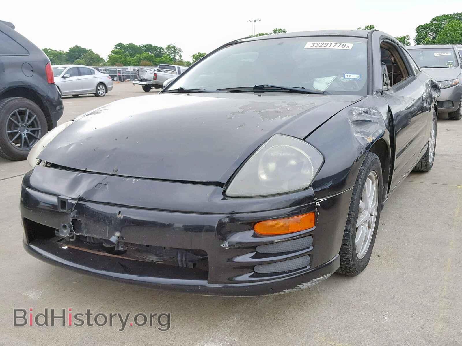 2001 MITSUBISHI ECLIPSE - VIN: 4A3AC44GX1E152833 - Фото 2