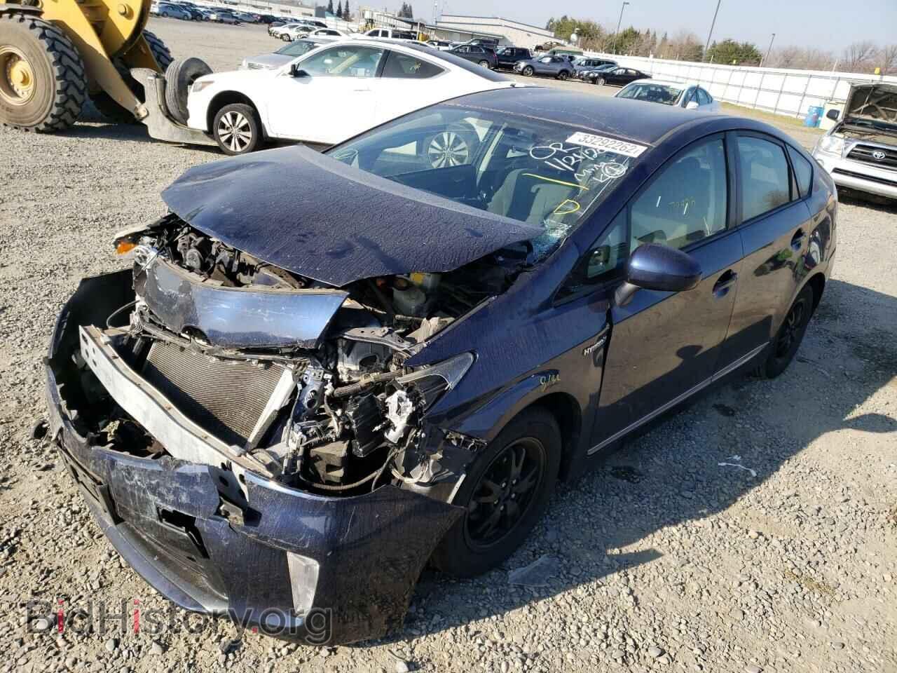 2014 TOYOTA PRIUS - VIN: JTDKN3DU4E1744758 - Фото 2