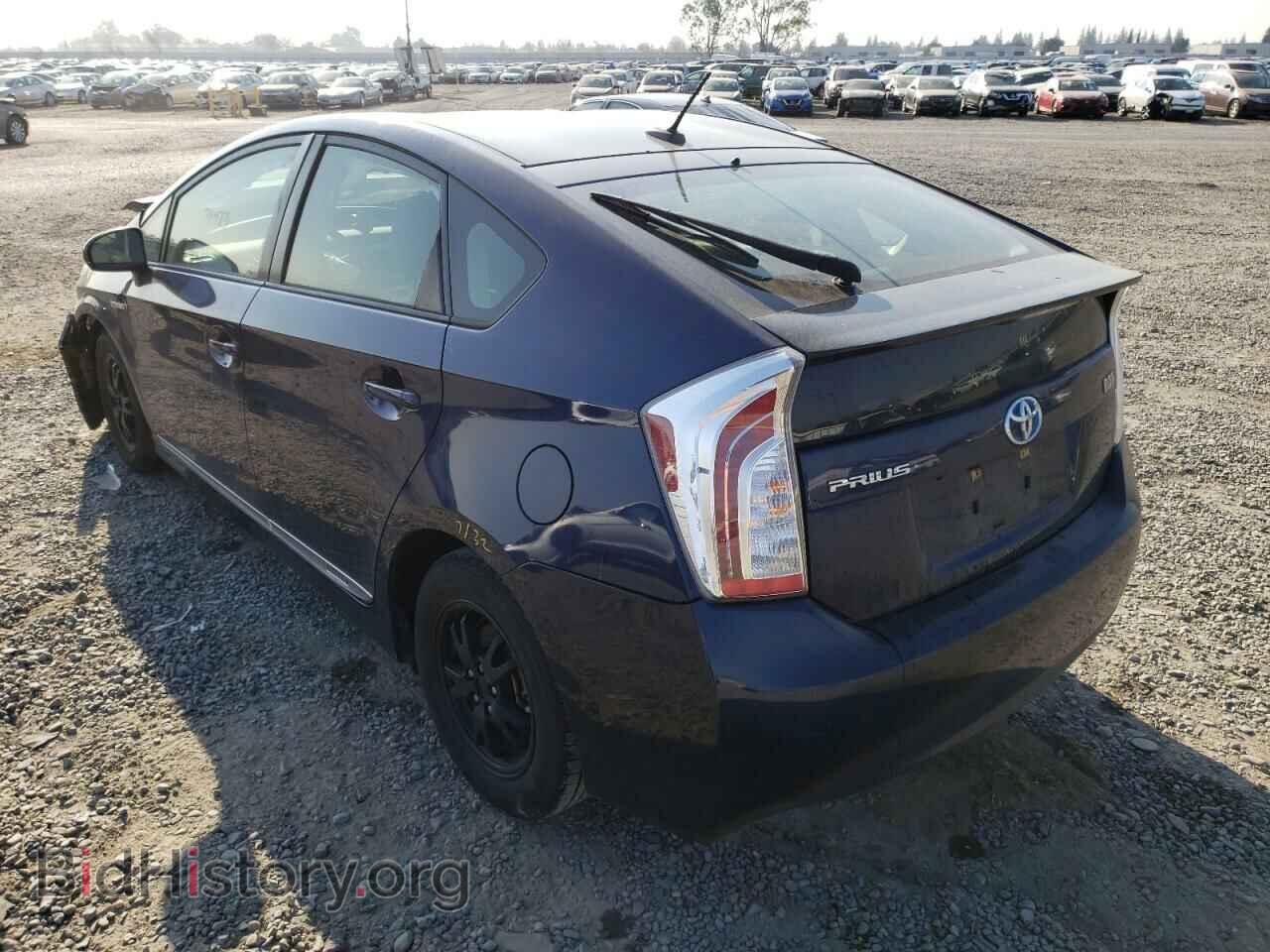 2014 TOYOTA PRIUS - VIN: JTDKN3DU4E1744758 - Фото 3