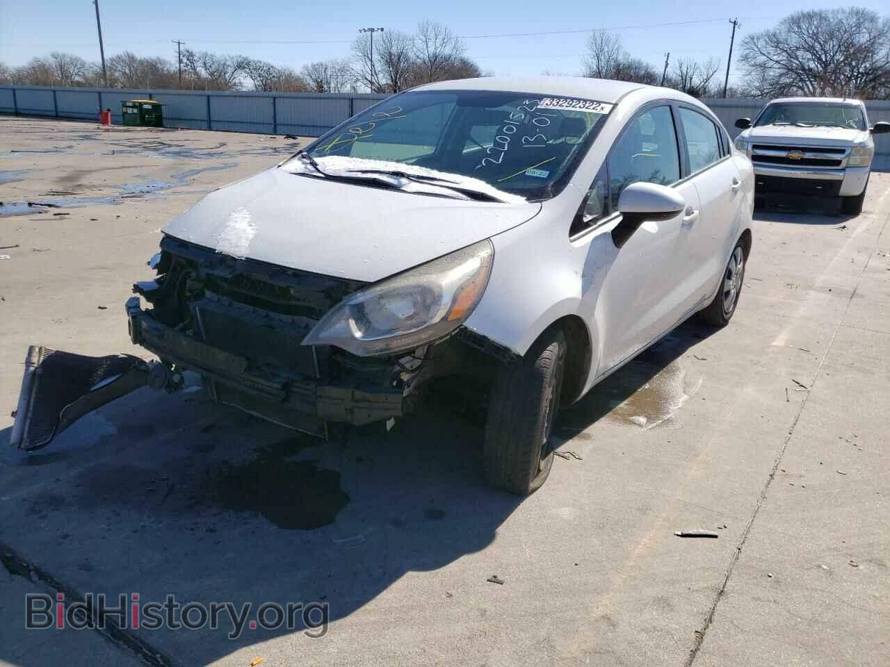 2012 KIA RIO - VIN: KNADM4A33C6086389 - Фото 2