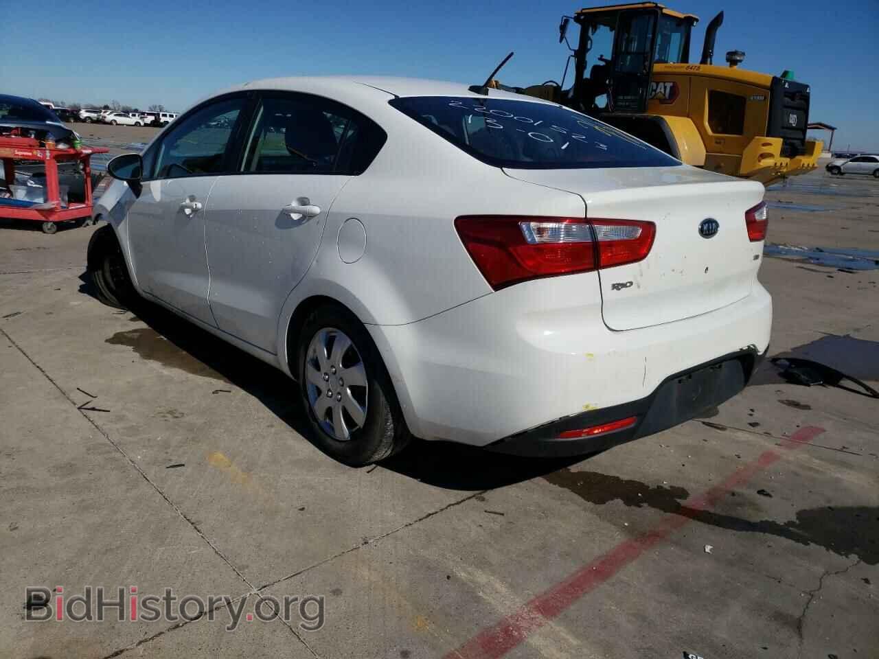 2012 KIA RIO - VIN: KNADM4A33C6086389 - Фото 3
