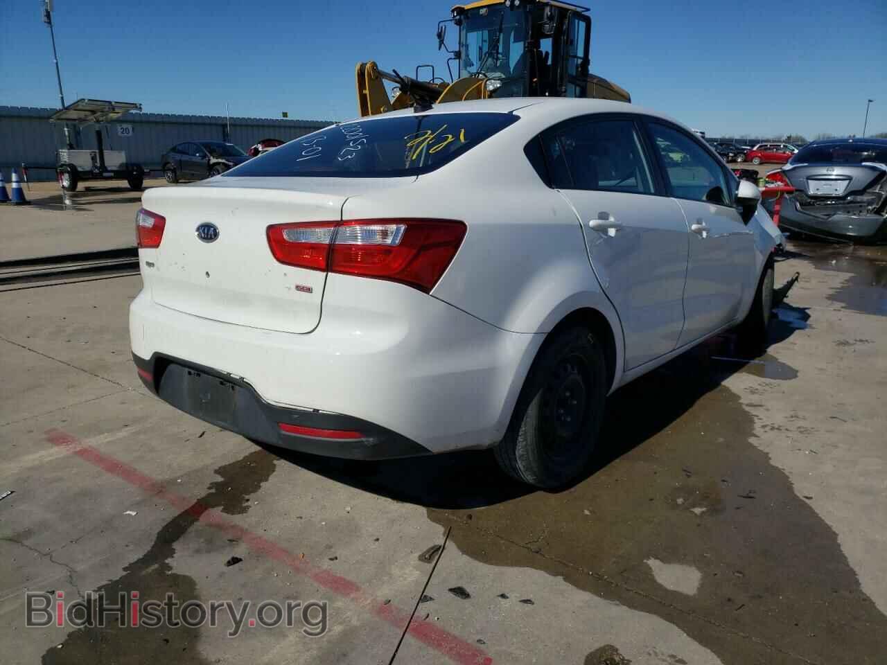 2012 KIA RIO - VIN: KNADM4A33C6086389 - Фото 4