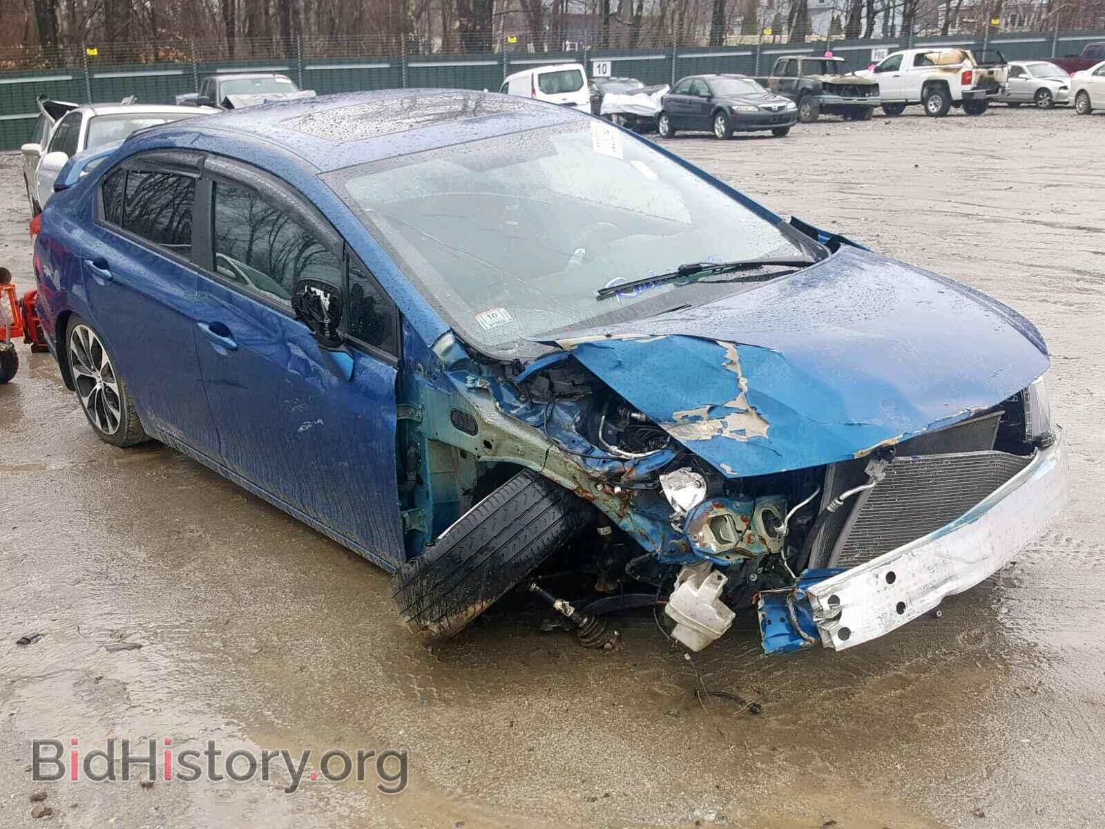 Фотография 2HGFB6E50DH705511 - HONDA CIVIC 2013