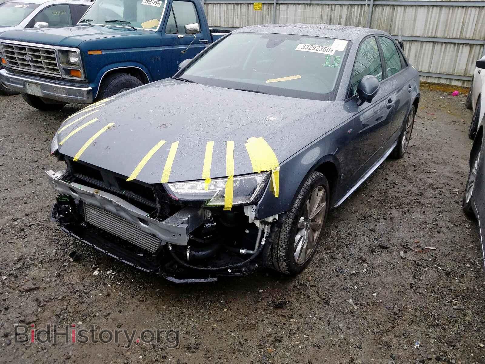 2018 AUDI A4 - VIN: WAUDNAF48JN017925 - Фото 2