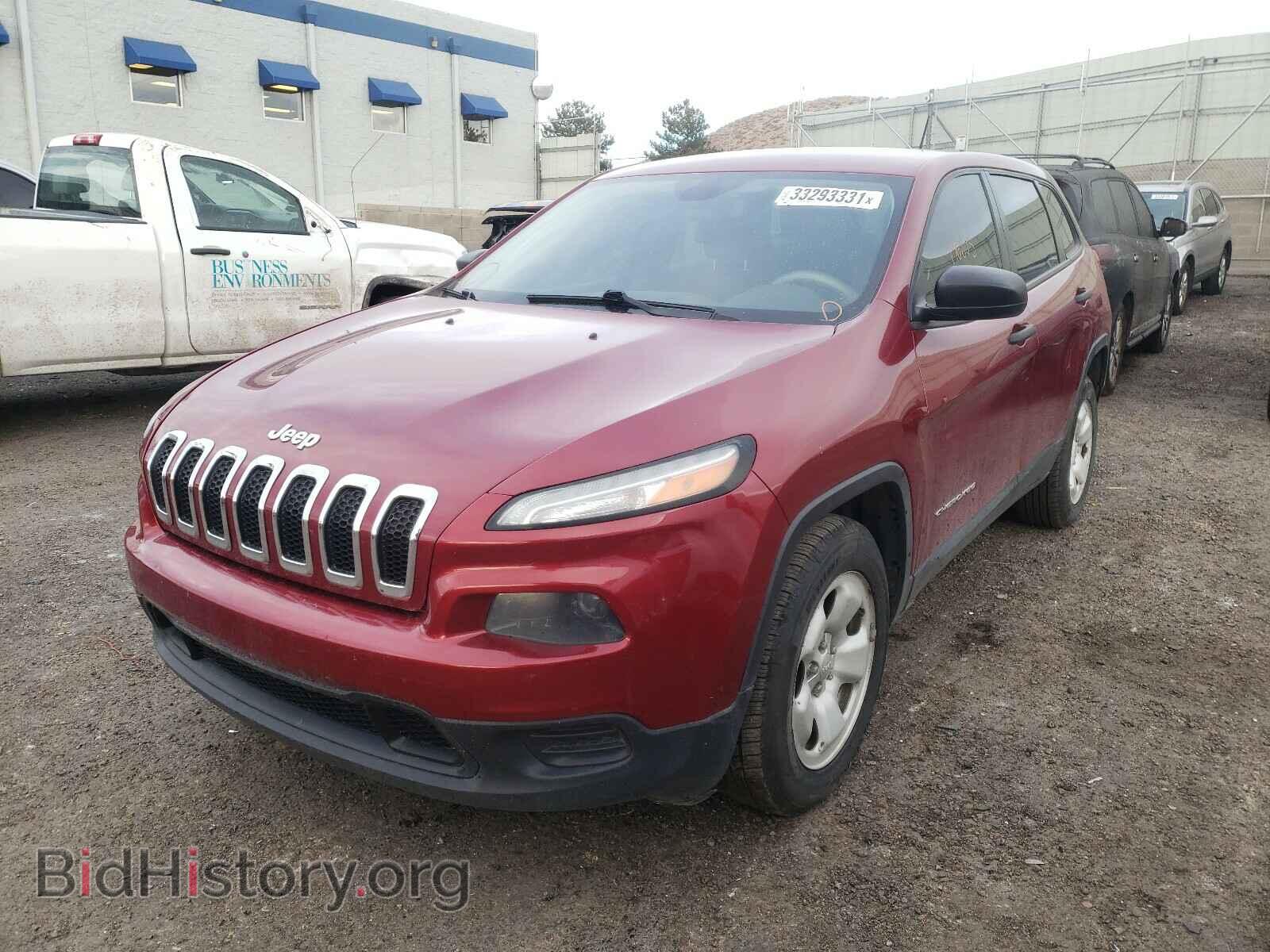 2014 JEEP CHEROKEE - VIN: 1C4PJMAB6EW210397 - Фото 2