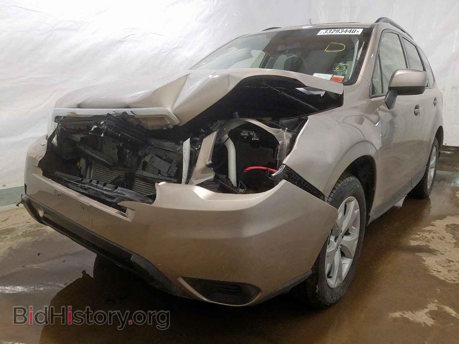 2016 SUBARU FORESTER - VIN: JF2SJADC0GH446128 - Фото 2