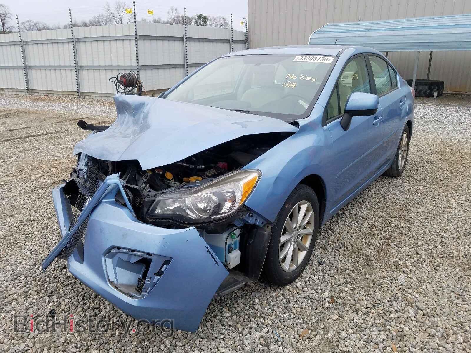 2012 SUBARU IMPREZA - VIN: JF1GJAC69CH011012 - Фото 2
