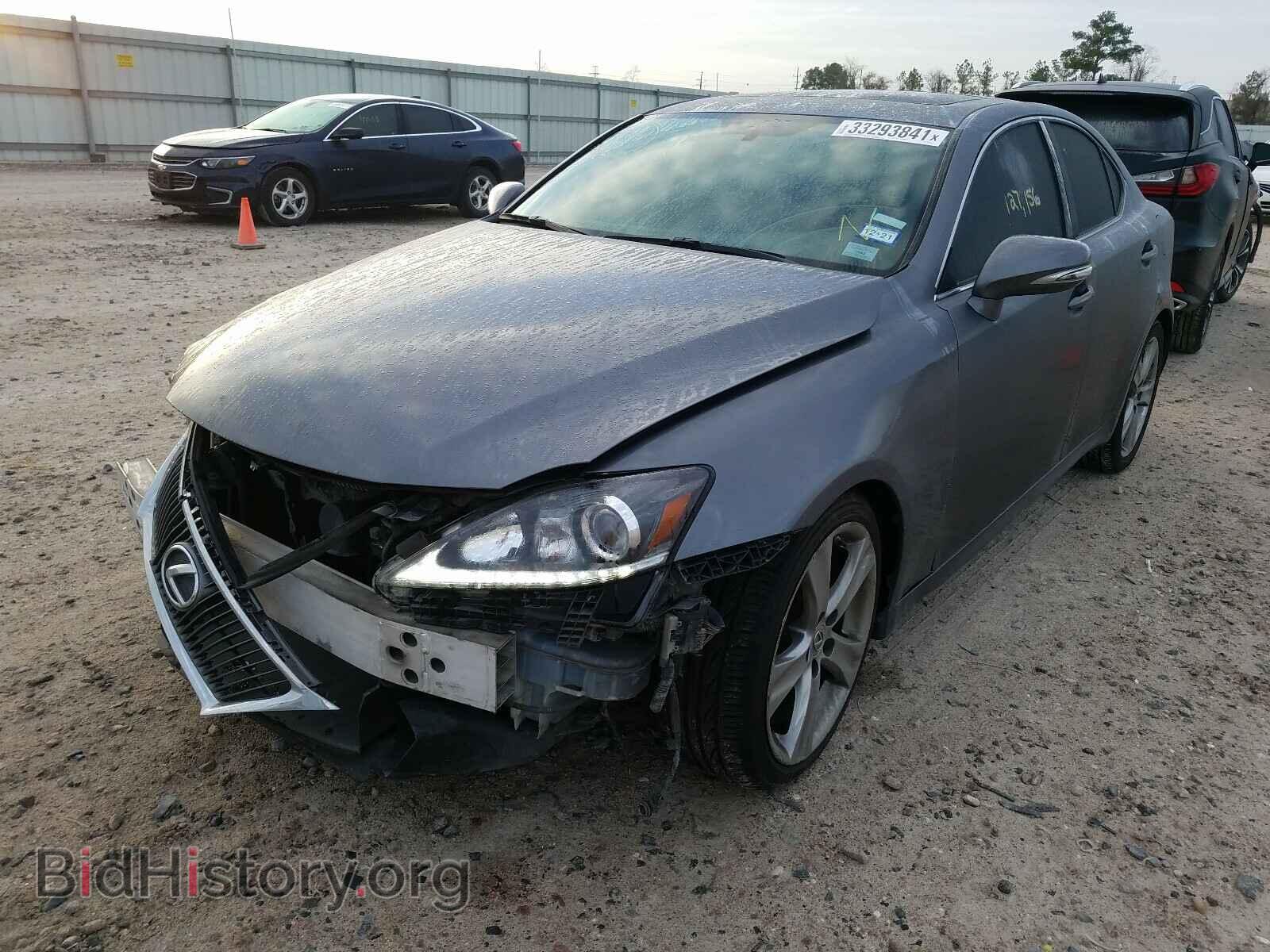2012 LEXUS IS - VIN: JTHBF5C29C5176178 - Фото 2