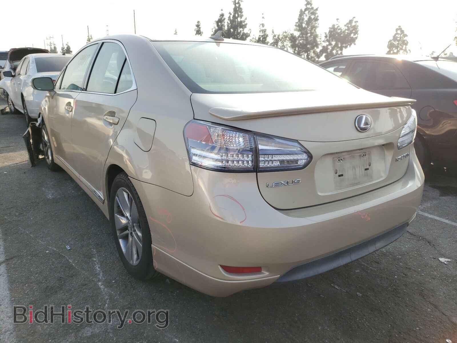 2010 LEXUS HS - VIN: JTHBB1BA4A2026572 - Фото 3