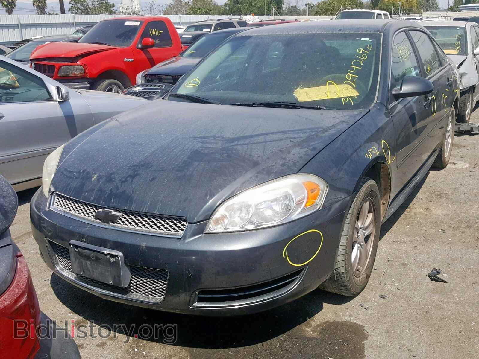 2013 CHEVROLET IMPALA - VIN: 2G1WF5E35D1217507 - Фото 2